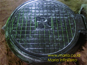 Manhole cover bulat 60 cm