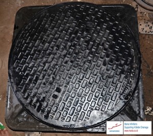 Manhole Cover Bulat 