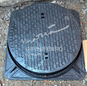 Manhole cover bulat diameter 60