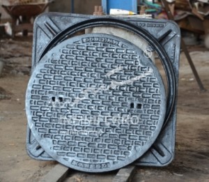 tutup manhole cast iron