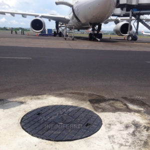 Manhole cover cast iron heavy duty bandara