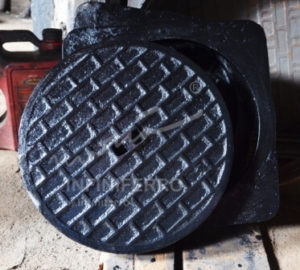 manhole cover bulat diameter 30