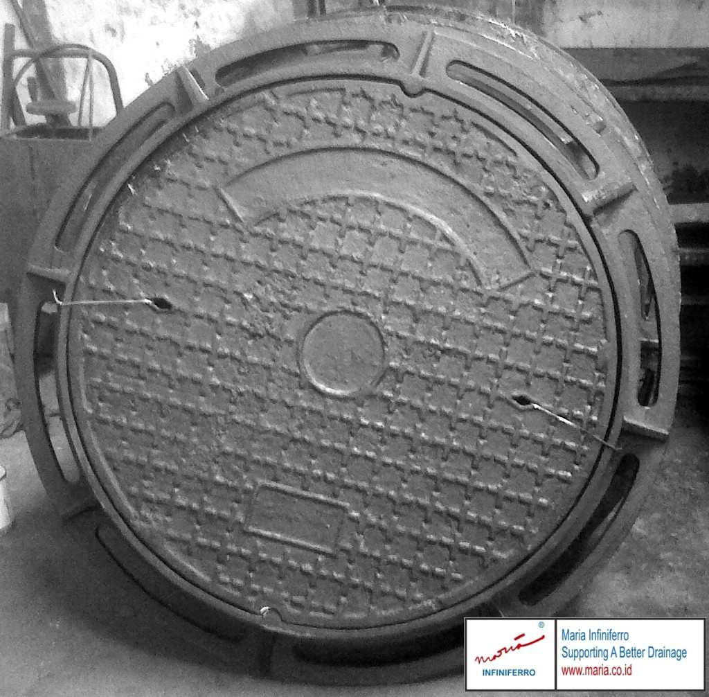 Manhole Cover Bulat Diameter 700