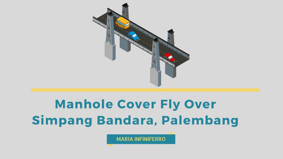 Manhole cover simpang bandara palembang