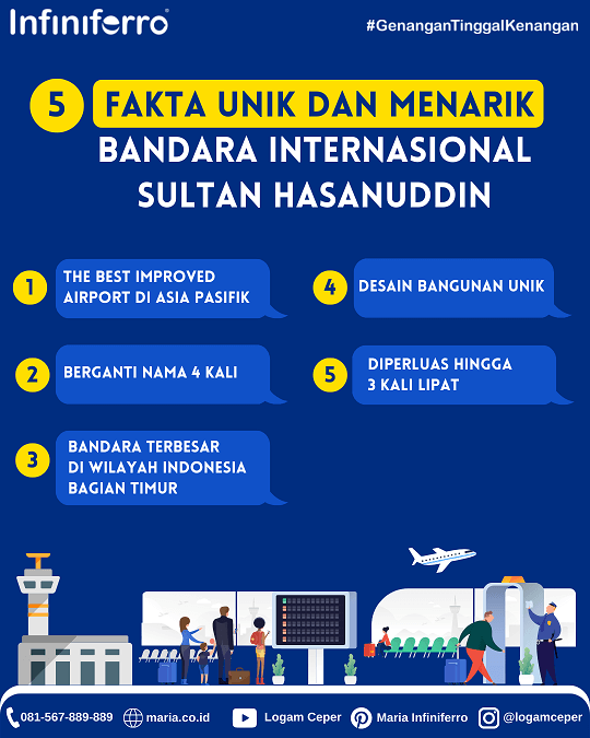 5 fakta bandara sultan hasanuddin makassar