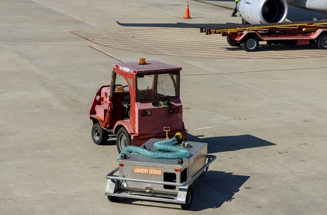 Lavatory Service Unit - Airport Ground Support Equipment (GSE)