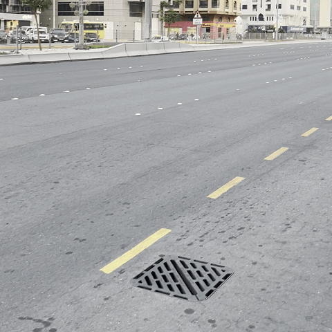 inlet drainase di jalan