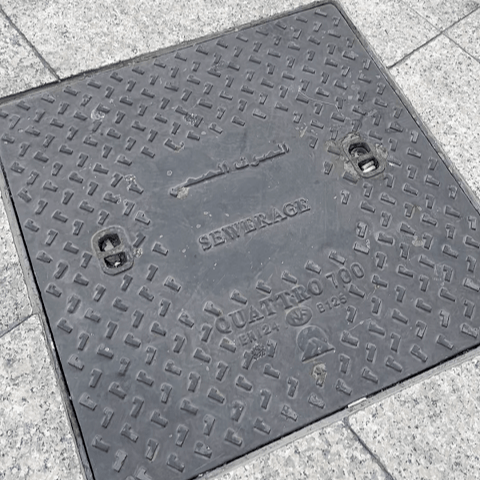 sewerage manhole cover di abu dhabi