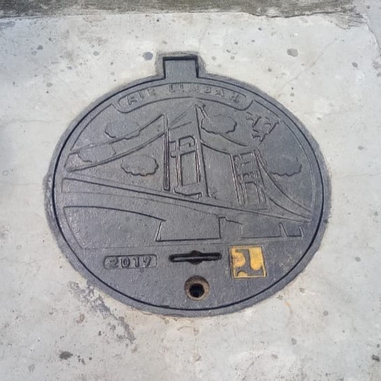 Manhole Cover IPAL Palembang