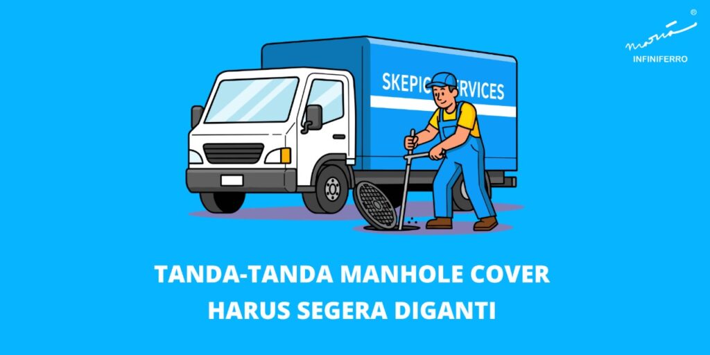 6 Tanda Manhole Cover Harus Segera Diganti